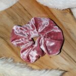 Chouchou Velours Rose