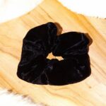 Chouchou Velours noir