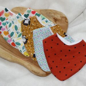 Bavoirs Bandanas Coton