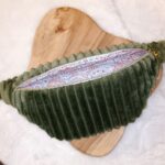 Banane velours Tilia vert et mandala