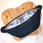 Banane velours anthracite