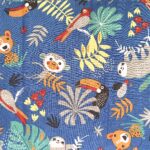 Coton Marine Animaux Jungle