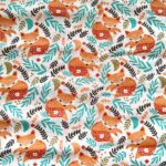 Coton Feuillage Renard