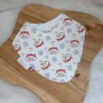 Bavoir Bandana Panda Roux